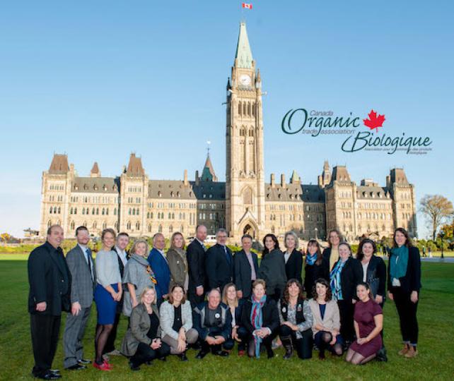 group on Parliament Hill